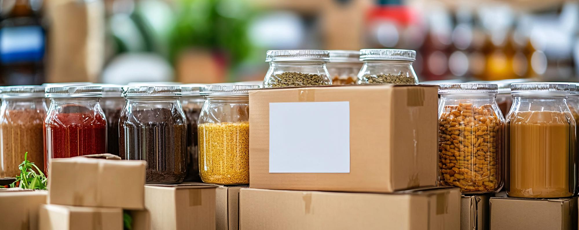 Verpackung und Label