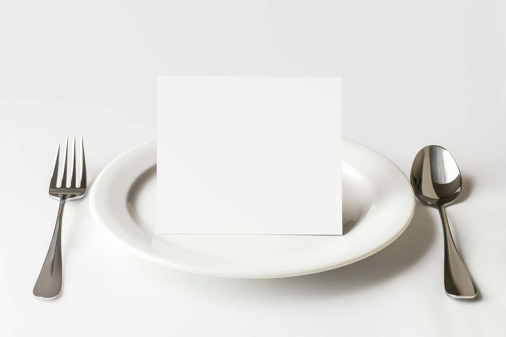 Layout mit drei verschiedenen Menüproben